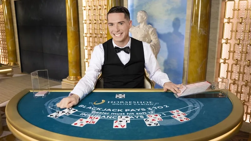 Live Blackjack at Taya1225 Bet