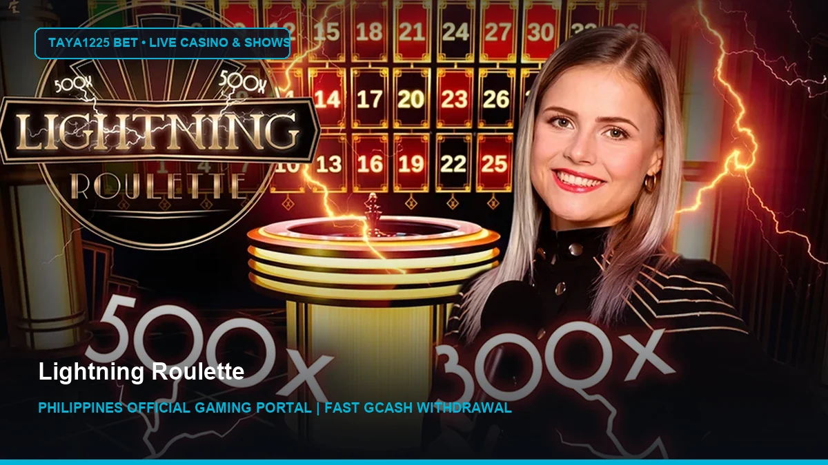 Lightning Roulette - Taya1225 Bet Philippines