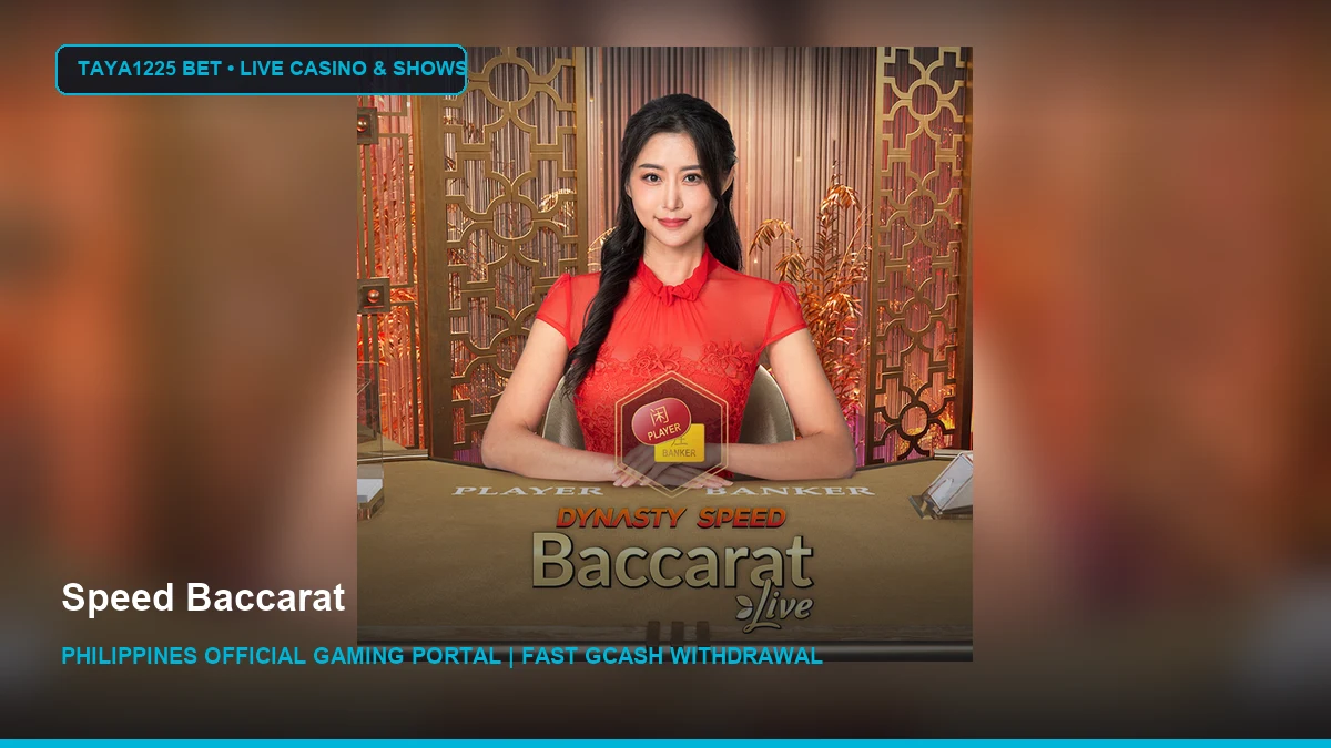 Speed Baccarat - Taya1225 Bet Philippines