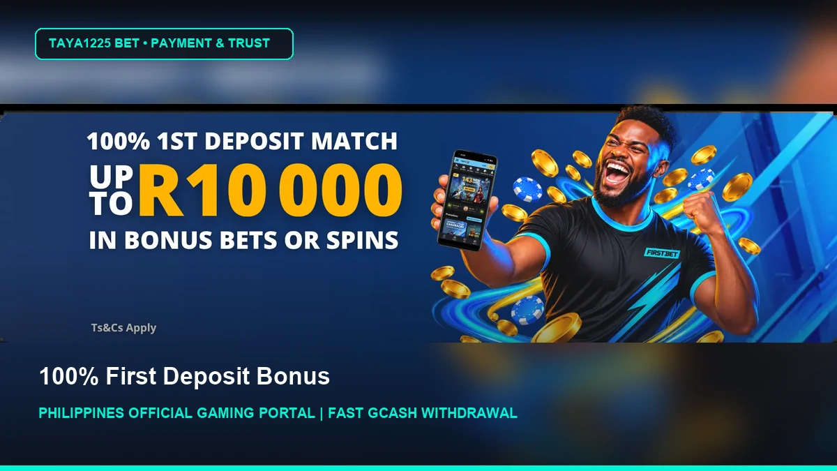 100% First Deposit Bonus - Taya1225 Bet Philippines