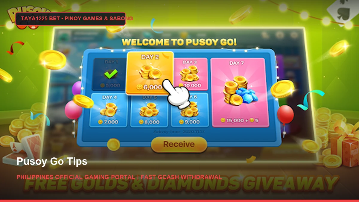 Pusoy Go Tips - Taya1225 Bet Philippines