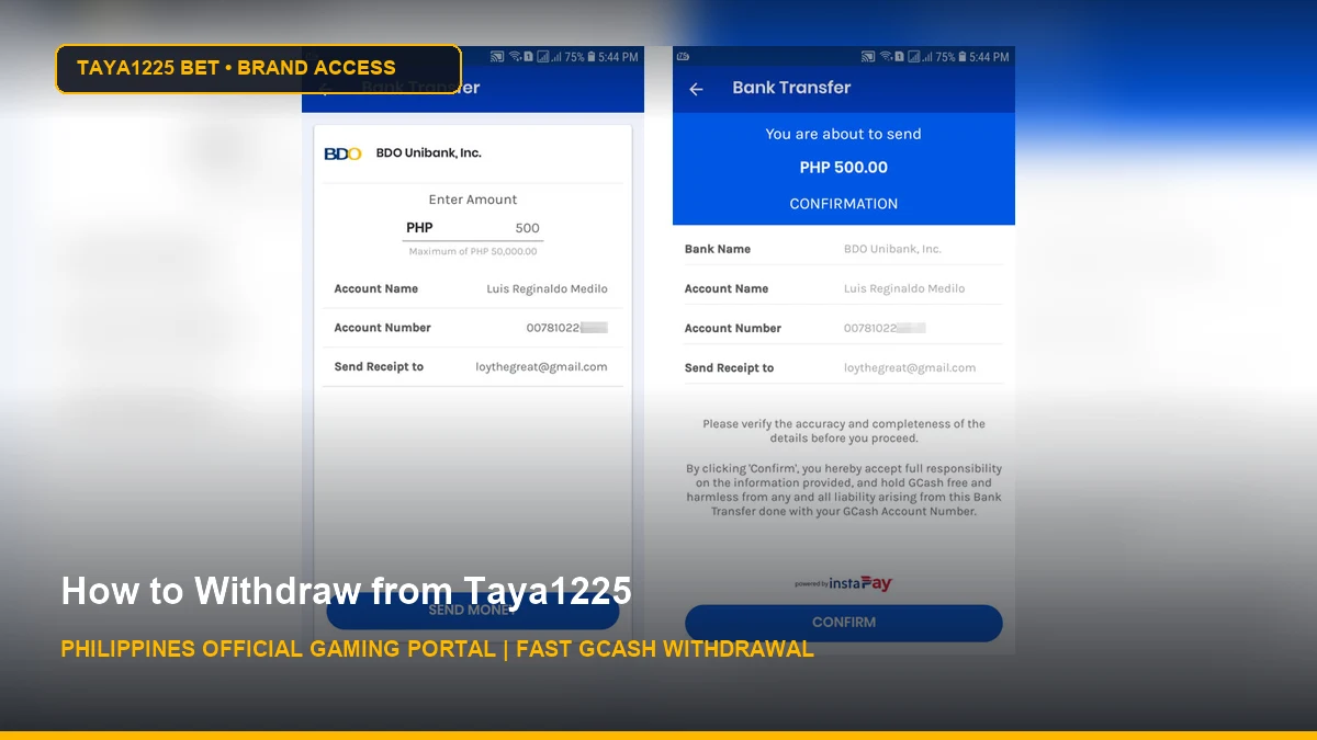 How to Withdraw from Taya1225 - Taya1225 Bet Philippines