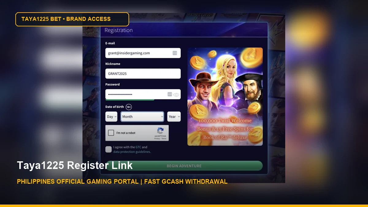 Taya1225 Register Link - Taya1225 Bet Philippines